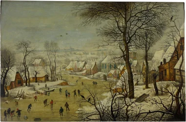 Winter Landscape with a Bird Trap